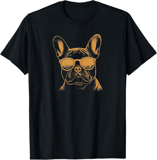 Funny French Bulldog Frenchie cool Graffiti Urban art street T-Shirt