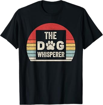 Catch Some Rays Vintage Retro The Dog Whisperer T-Shirt