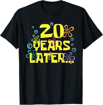 Twenty Years Later 20 Year Old 20th Birthday Party Meme T-Shirt