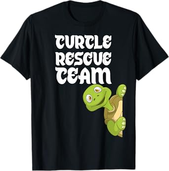 Turtle Rescue Team Cute Pet Tortoise T-Shirt