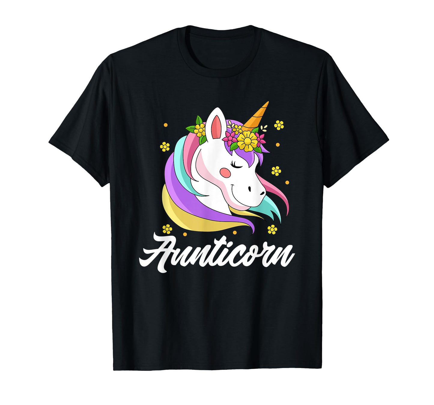 Unicorn rainbow - Aunticorn Aunt T-Shirt