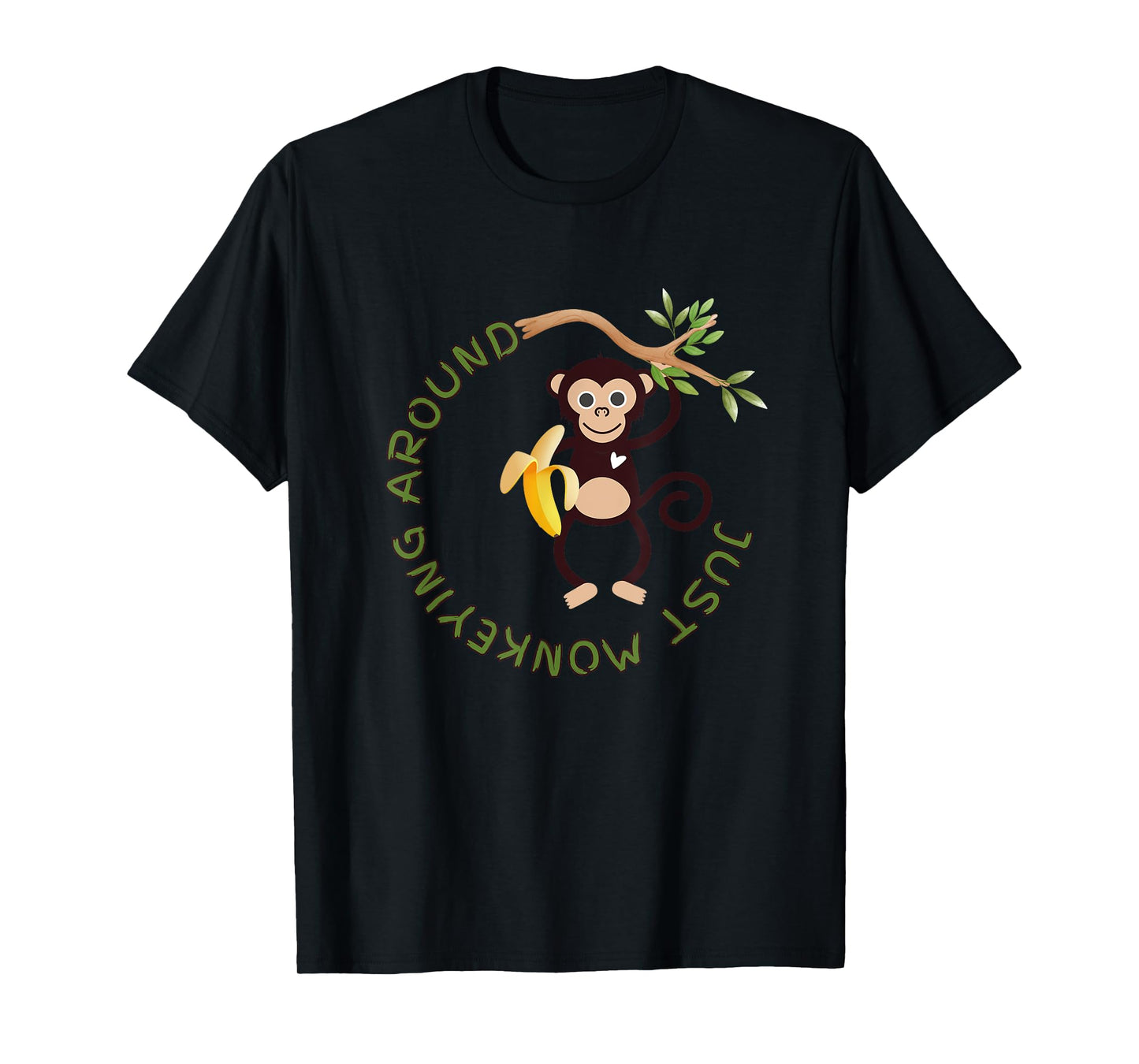 Monkey Oliver Learning Tree, Just Monkeying Around T-Shirt