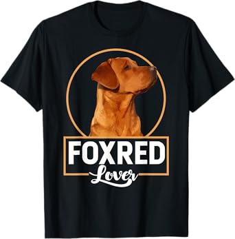 Foxred Lover Redfox Labrador Retriever Fox Red T-Shirt