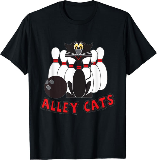 Alley Cats Bowling T-Shirt