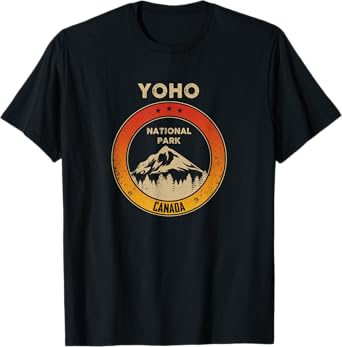 Yoho - Canadian National Park Retro Souvenir T-Shirt