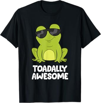 The Toad Lover Gift Store Toadally Awesome Amphibian Frog Funny Toad T-Shirt