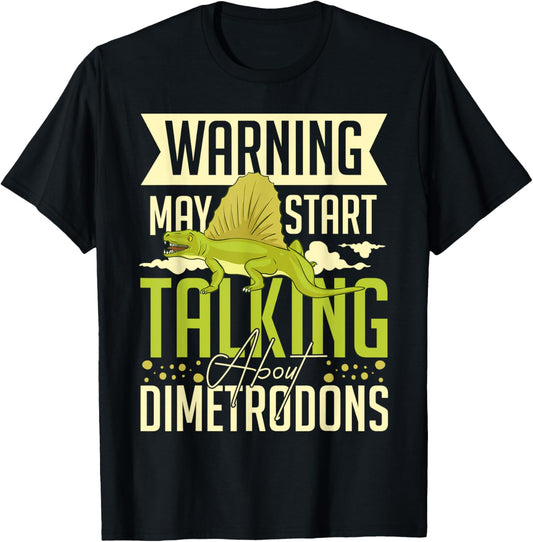Dimetrodon Dinosaur Fossil Skull Skeleton Claw T-Shirt