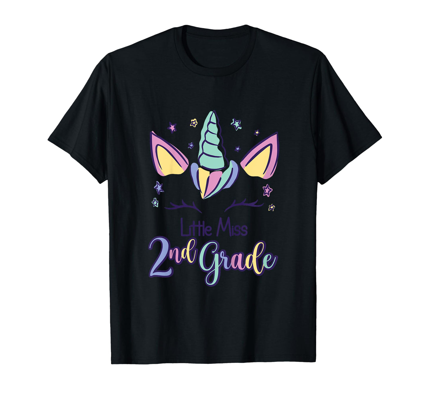 Little Miss Second Grade 2025 2nd Grade Back to School T-Shirt