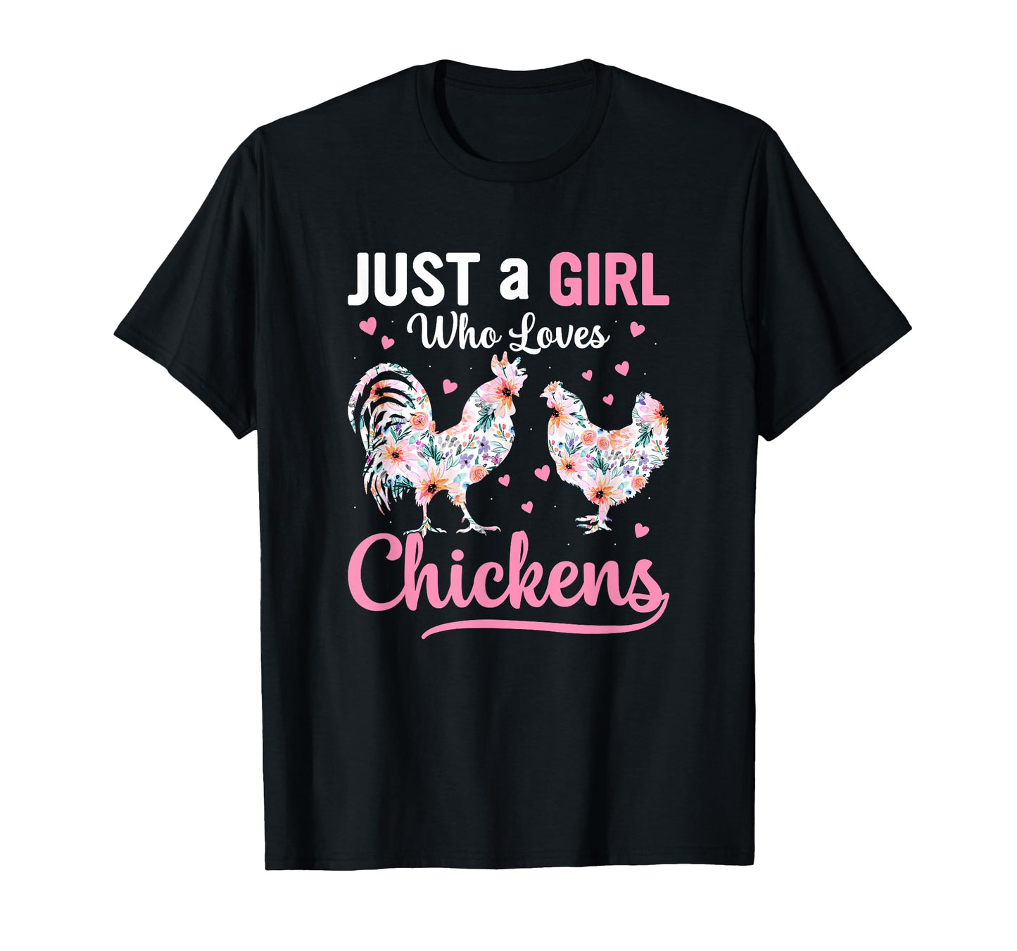 Funny chicken farmer design for women and girls T-Shirt