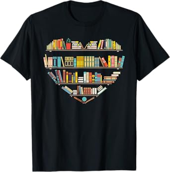 Cool Books Reading Men Women Book Lover Literacy Librarian T-Shirt