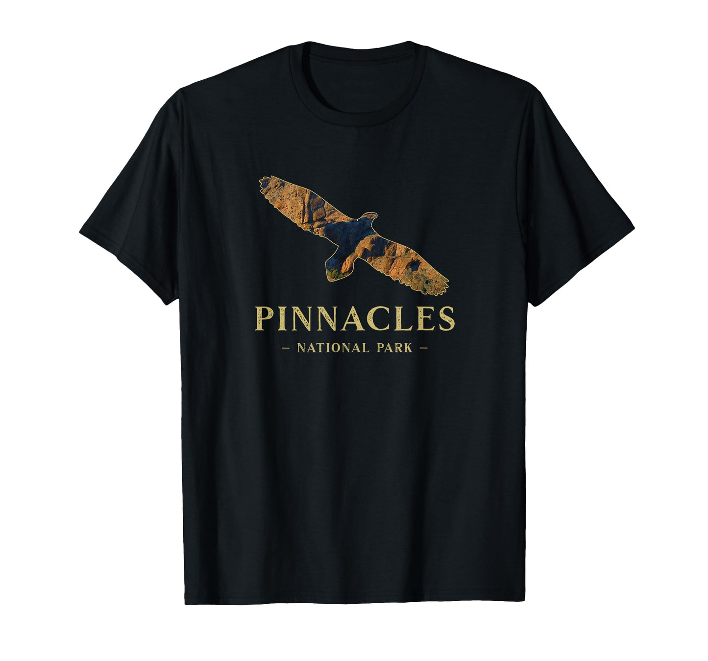 Pinnacles National Park California Condor Silhouette Birds T-Shirt
