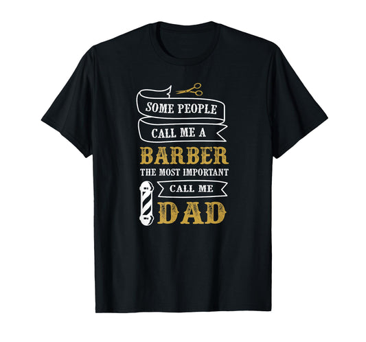Barber Dad Barbershop Hairdresser Hairstylist T-Shirt