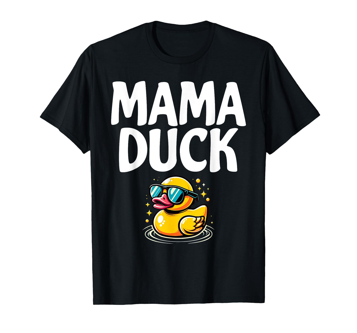 Crazy Duck Lady Funny Duck Lover Gifts Girls Rubber Duck Mom T-Shirt