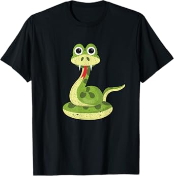 Reptile Kids Gift Cute Snake T-Shirt