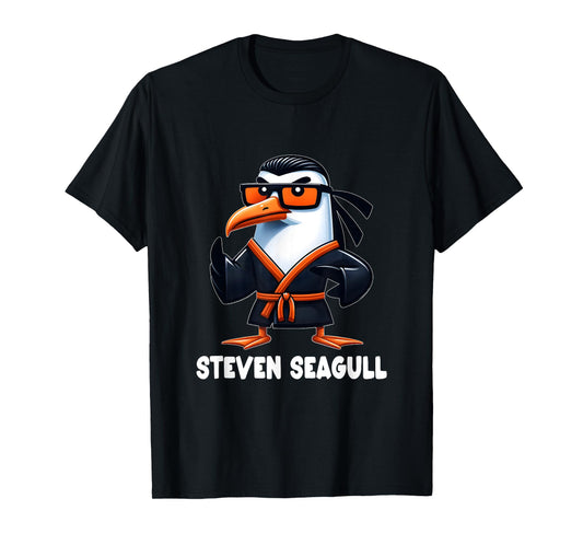 Steven Seagull Funny Martial Arts Lover T-Shirt T-Shirt