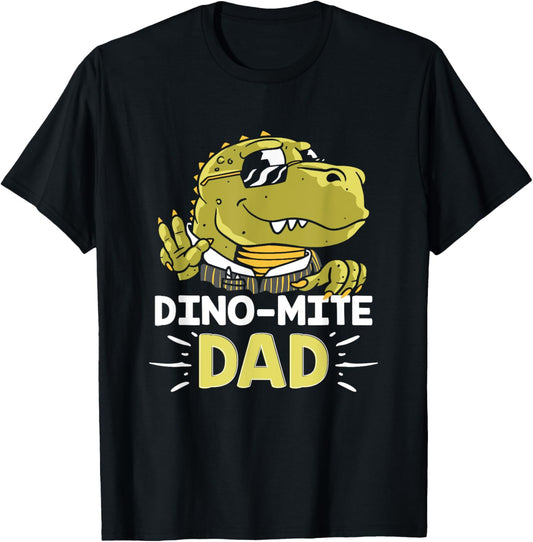 Dinosaurs kids - Dino-mite Dad T-Shirt