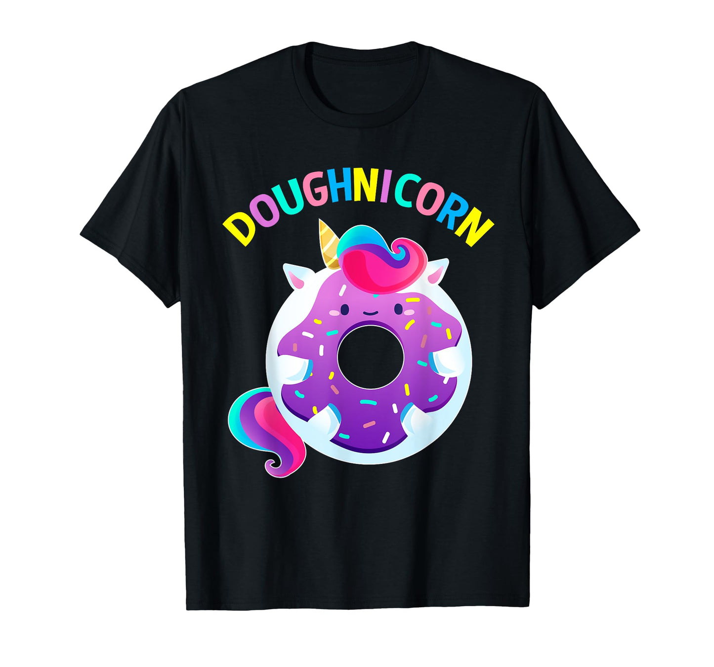 Cute Donut Unicorn Doughnicorn Gifts Squad for Women Girls T-Shirt