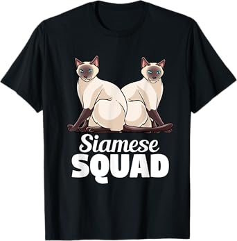Siamese Cat Gift For Women Men Kids - Love My Siamese Cat T-Shirt