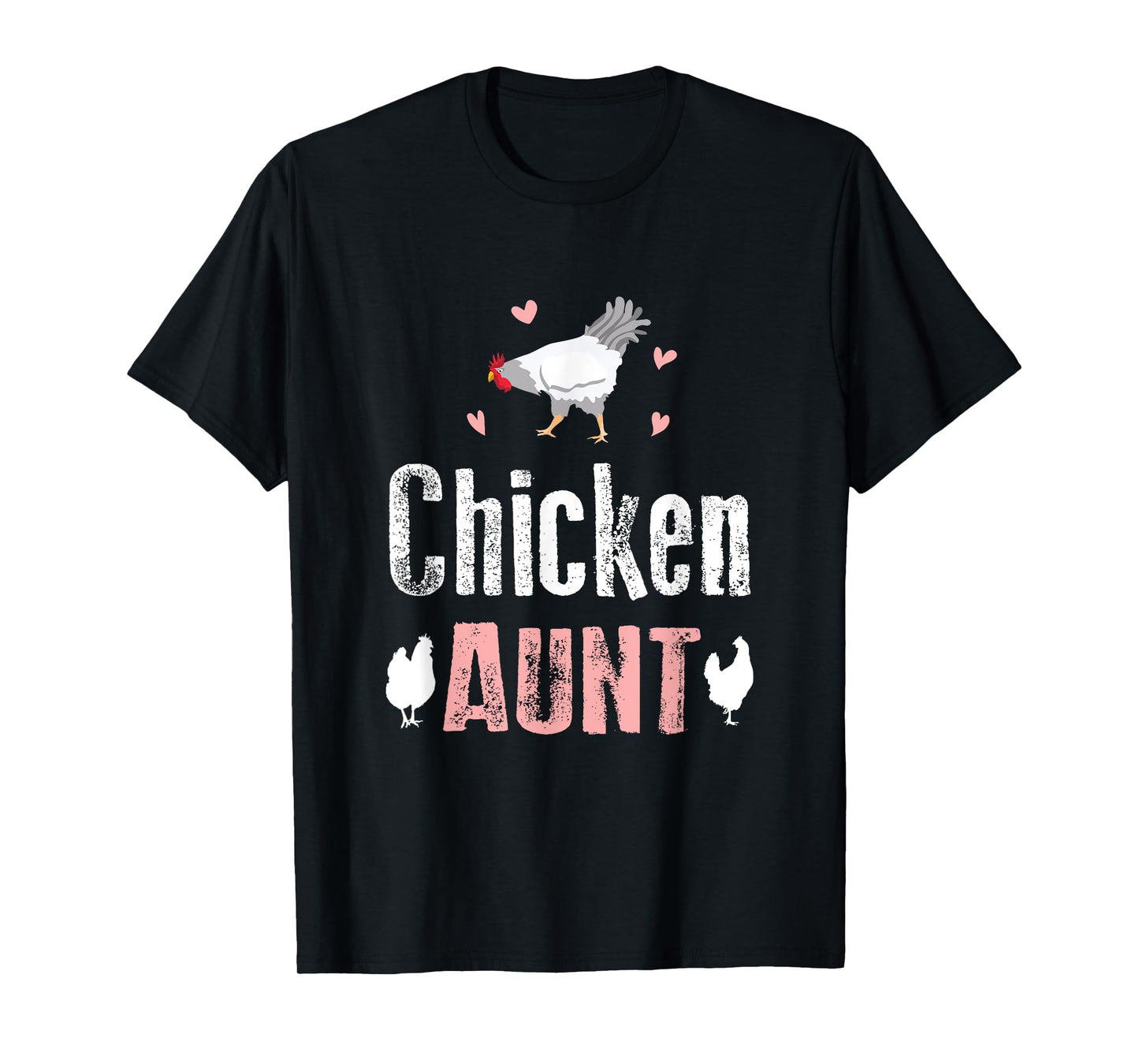 Chicken Aunt Auntie Farm T-Shirt