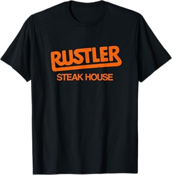 Rustle Steakhouse Retro Vintage Restaurant T-Shirt