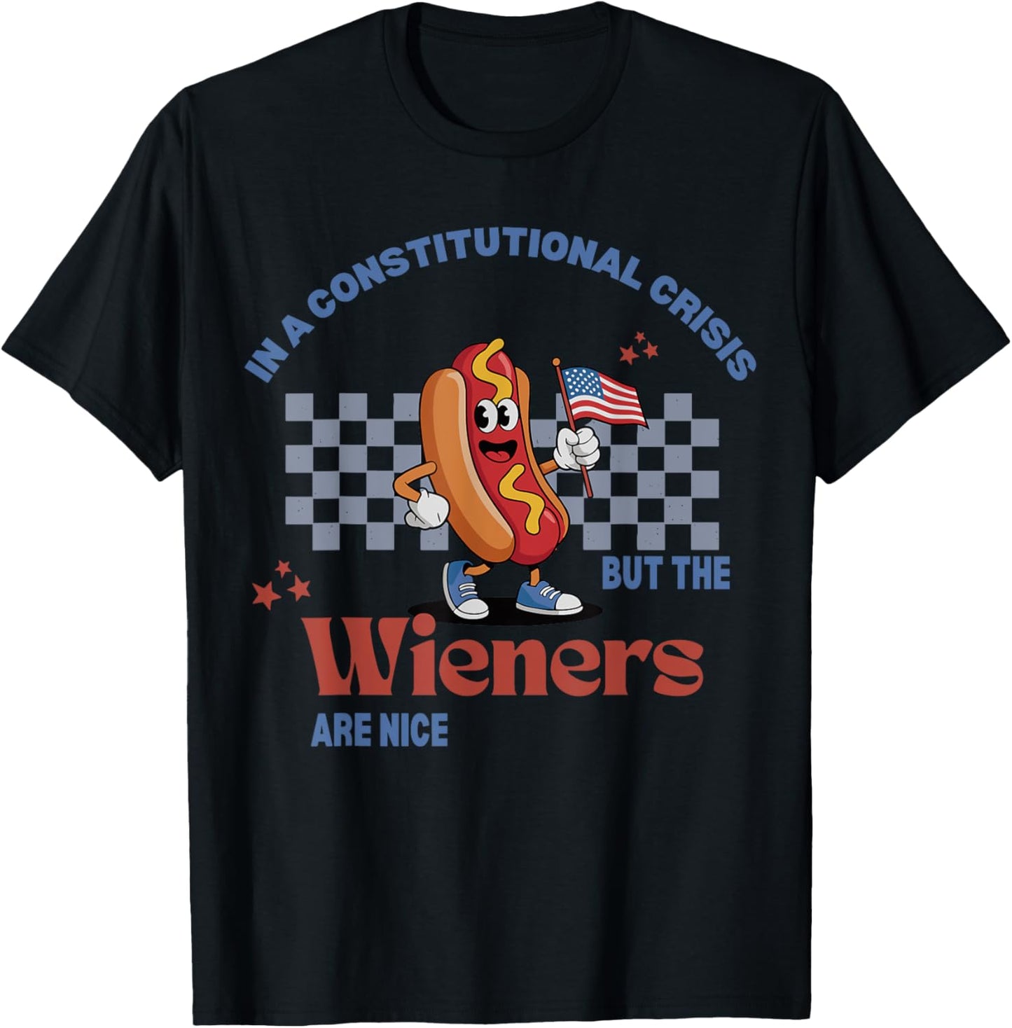 4th Of July Protest Resist Wieners Hot Dog Liberal Patriotic T-Shirt