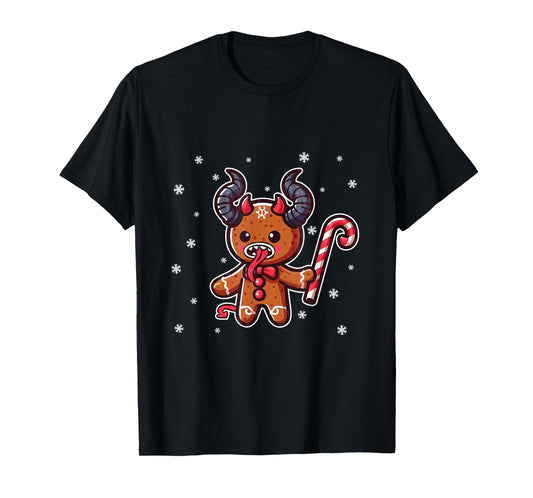 Christmas Krampus Gingerbread Man Christmas Pajama X-mas T-Shirt