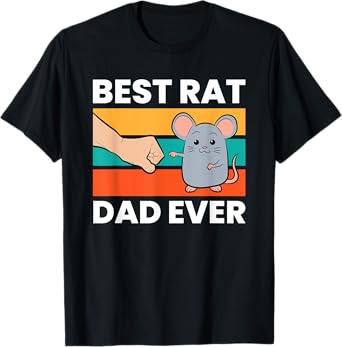 Love Rats Best Rat Dad Ever T-Shirt