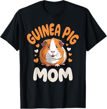 Funny Guinea Pig Costume For Women Girls Guinea Pig Lover T-Shirt