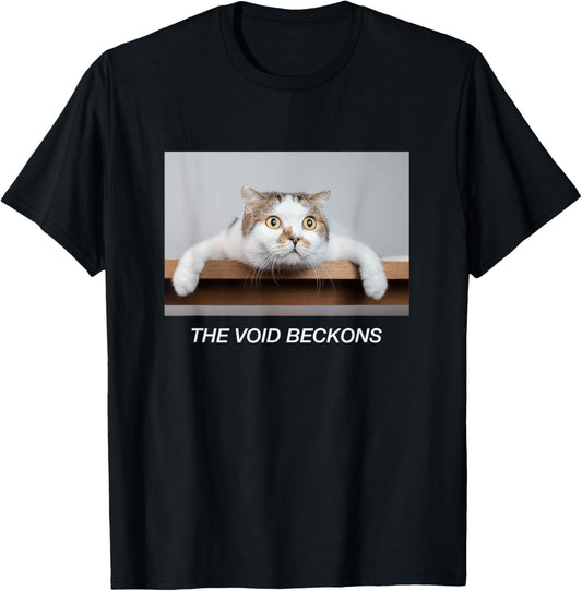 meme cat funny surreal trendy sarcastic joke ironic graphic T-Shirt