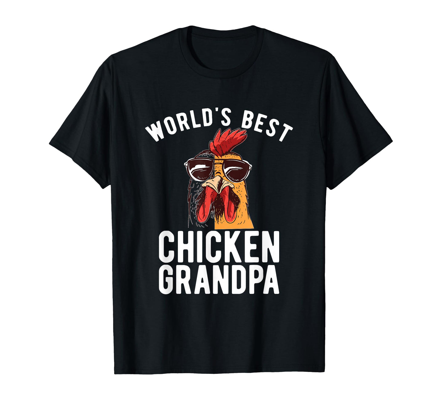 Worlds best Chicken Grandpa Hen Chicken Lover T-Shirt