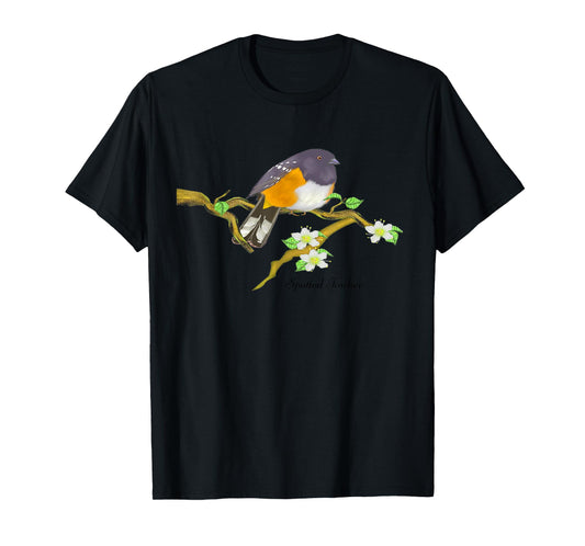Spotted Towhee Beautiful Bird T-Shirt