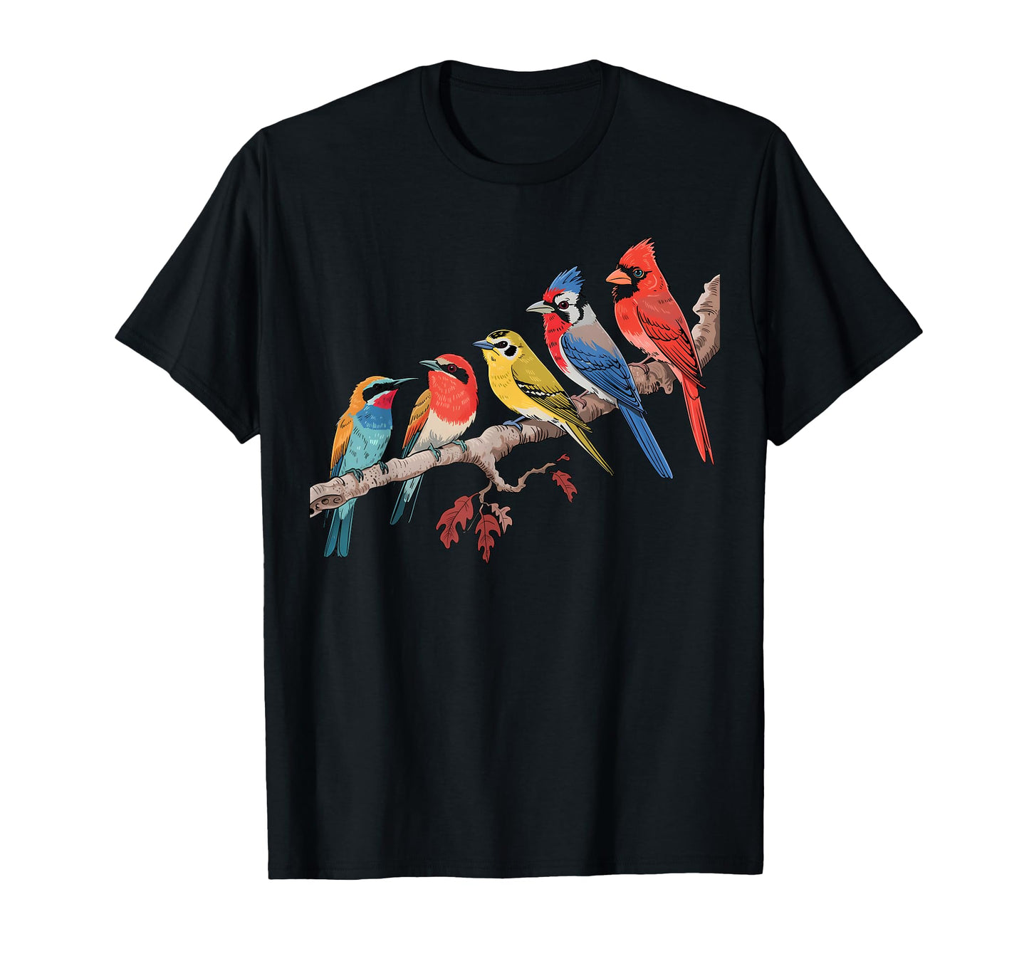 Birds On A Branch Birding Bird Watching Bird Watcher T-Shirt