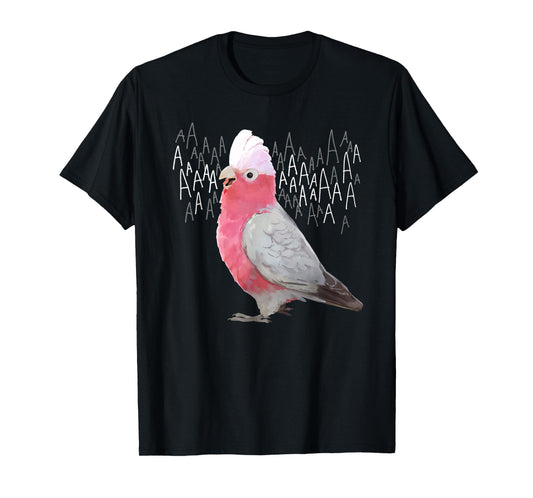 Screaming Galah Rose-Breasted Cockatoo T-Shirt