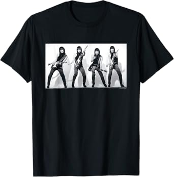 Pretenders Singer Chrissie Hynde Quad By Simon Fowler T-Shirt