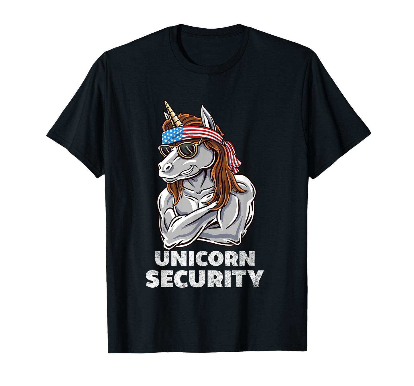 Unicorn Security Halloween Kids or Adult Costume T-Shirt