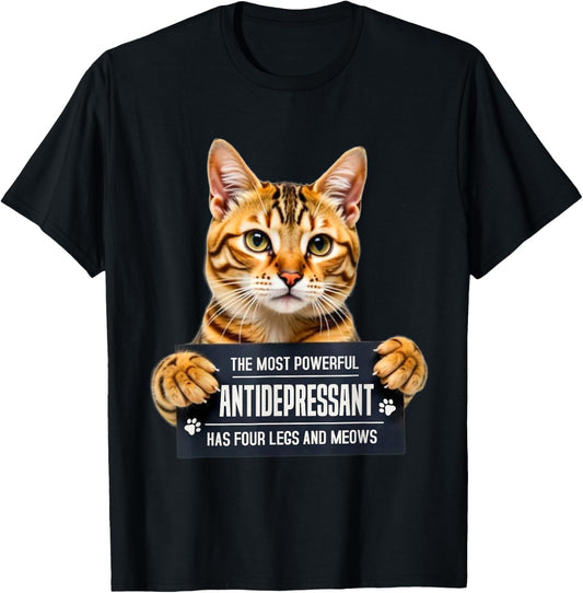 Bengal Cat Owner Four Legs and Meows Bengal Kitten T-Shirt