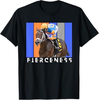 Fierceness Horse, Horse Racing Shirt, Del Mar, Santa Anita T-Shirt