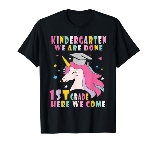 Kindergarten Graduation Magical Unicorn T-Shirt