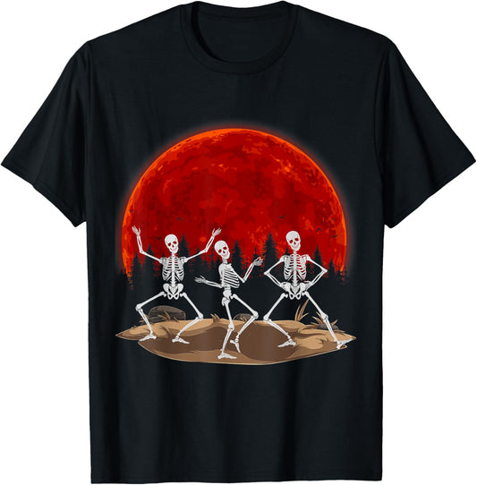 Funny Rocker Skeleton Hand Rock On Costume Halloween T-Shirt