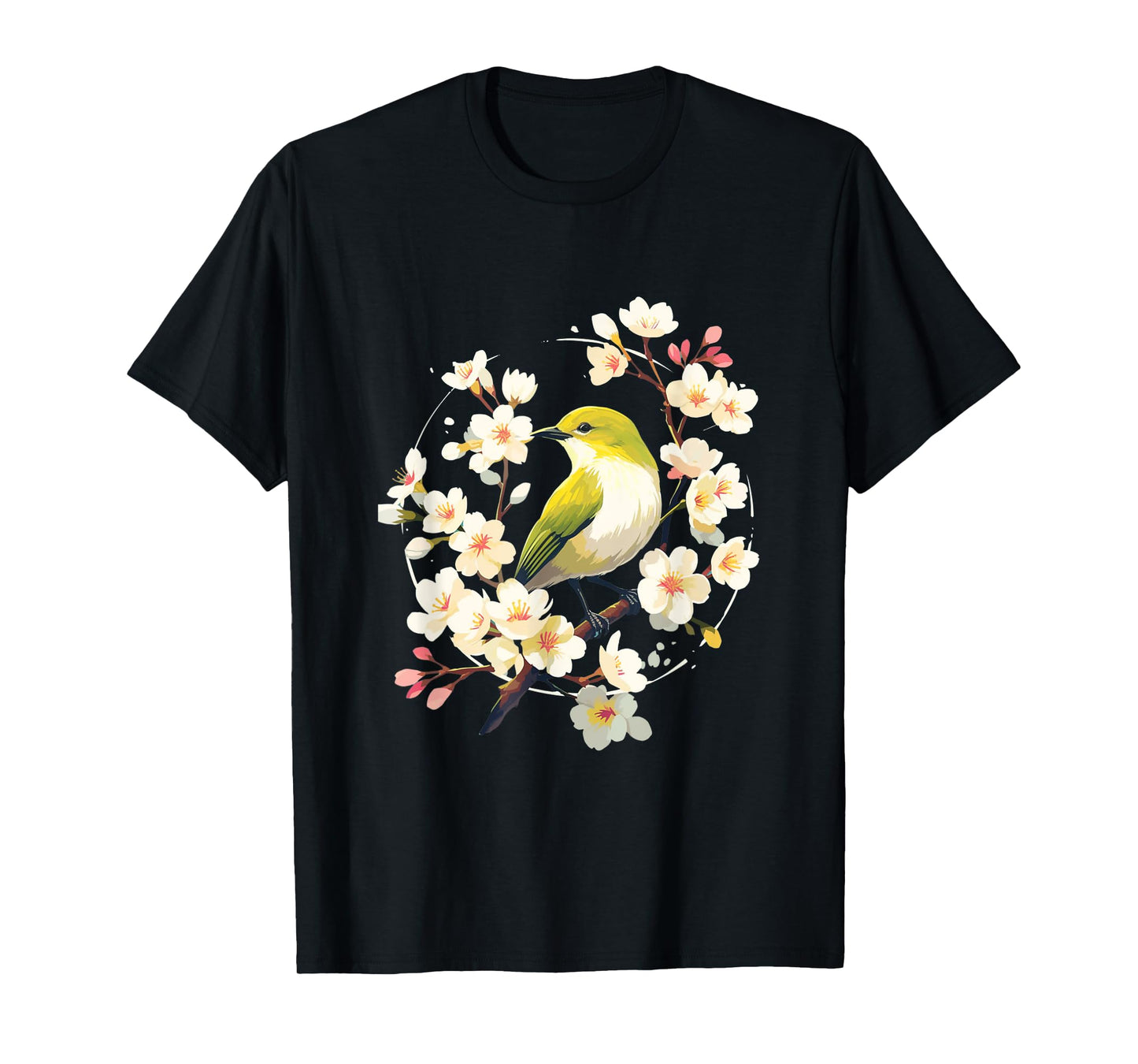 Cherry Blooms & Mejiro Moments: A Spring Affair T-Shirt