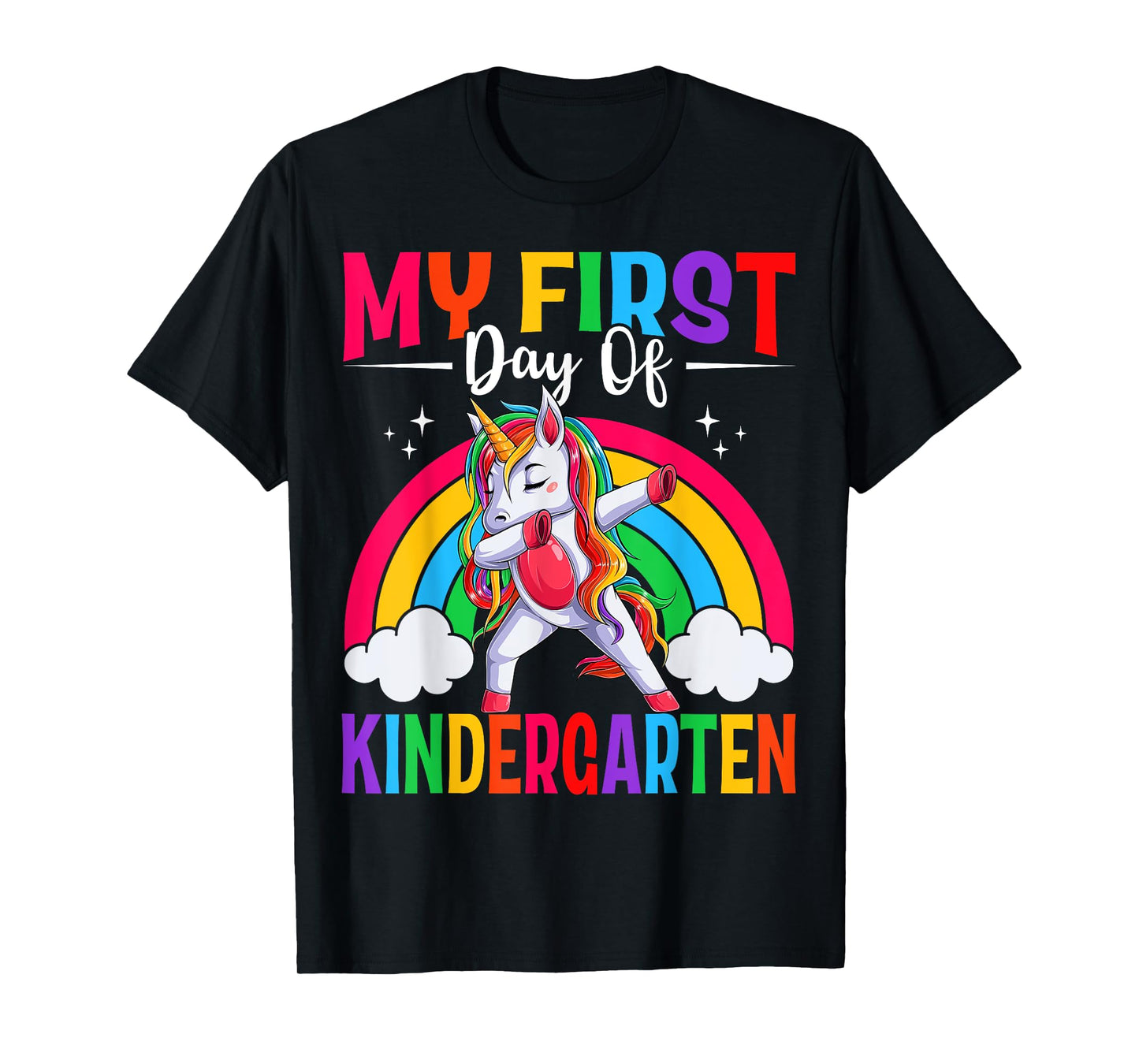 My First Day Of Kindergarten Unicorn Kindergarten Team Girls T-Shirt