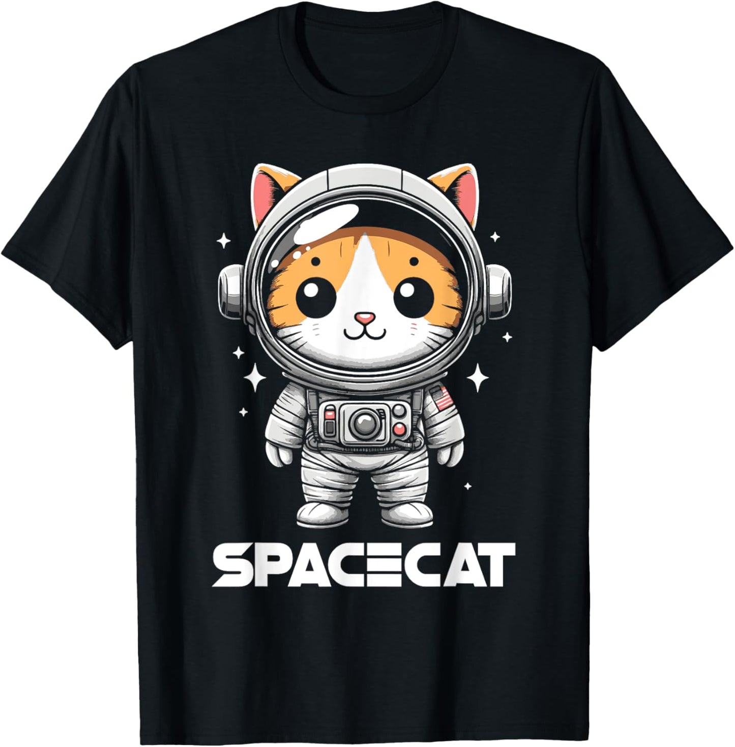 Spacecat Astronaut Cat Kitten Spaceman Cosmonaut T-Shirt