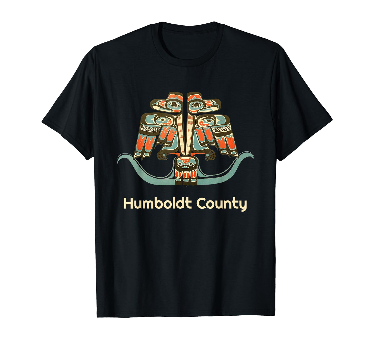 Humboldt County California Thunderbird NW Native American T-Shirt