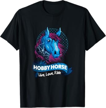 Stick Horse, Hobby Horse Design for Girls who Love Horses T-Shirt