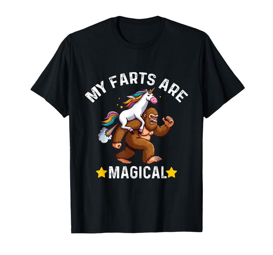 My Farts Are Magical Funny farting Unicorn T-Shirt