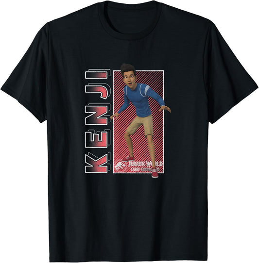 Camp Cretaceous Kenji Standing Poster T-Shirt
