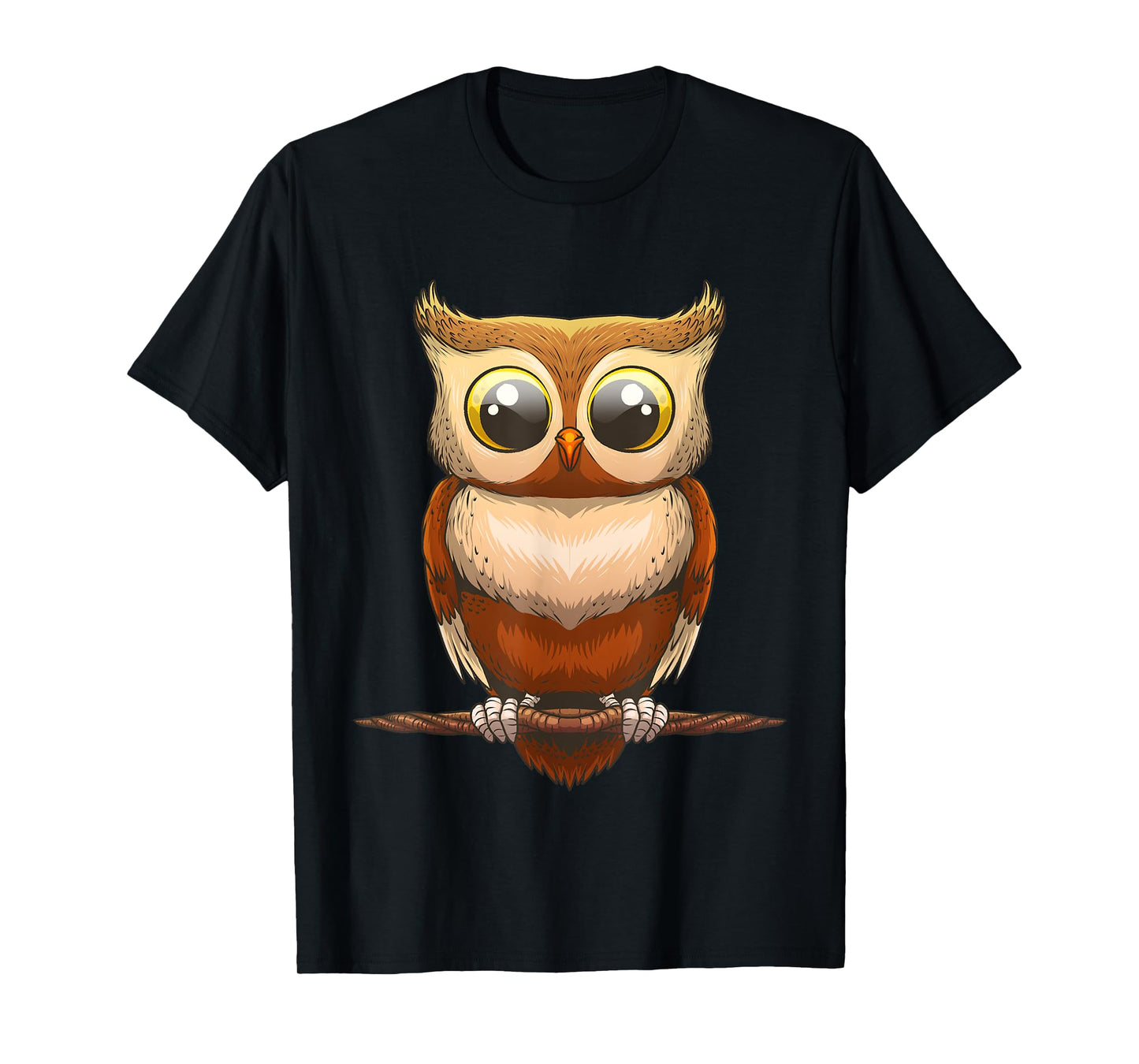 Cute Owl Art For Men Women Kids Boys Girls Owl Lovers T-Shirt
