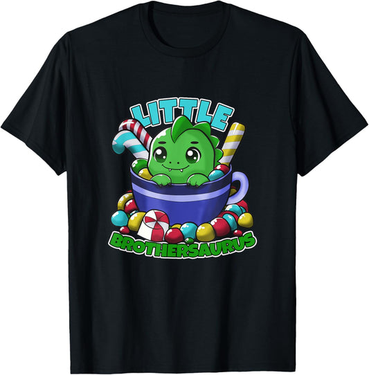 Dinosaur Brother Little Brothersaurus Brothers Candies T-Shirt