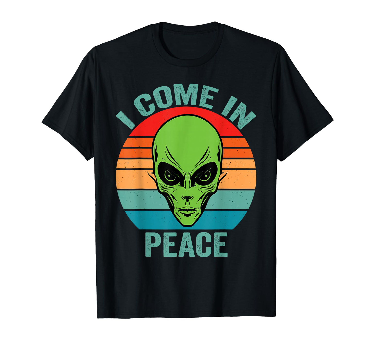 I Come In Peace im Peace Matching Couples Alien T-Shirt