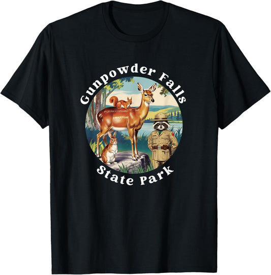 Gunpowder Falls State Park Maryland Vacation Souvenir T-Shirt
